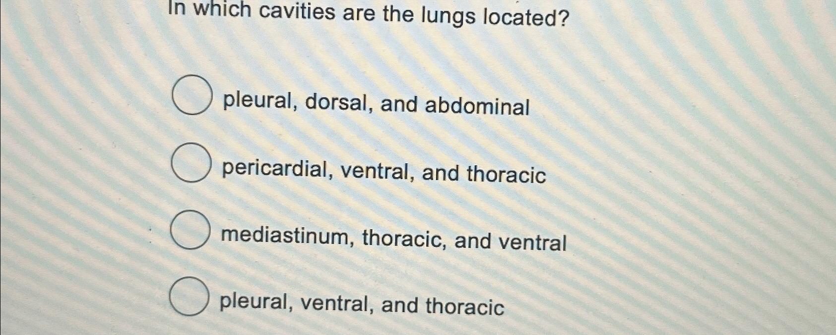 solved-in-which-cavities-are-the-lungs-located-pleural-chegg