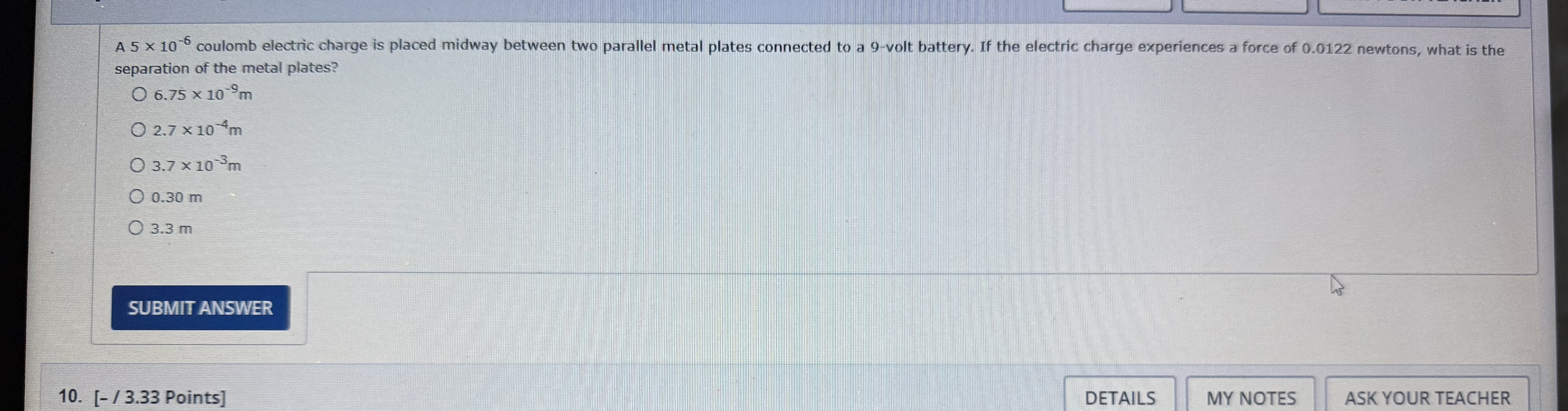 Solved separation of ﻿the metal | Chegg.com