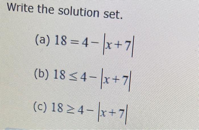 18 x )- 7 2x 4 )= 5x 20