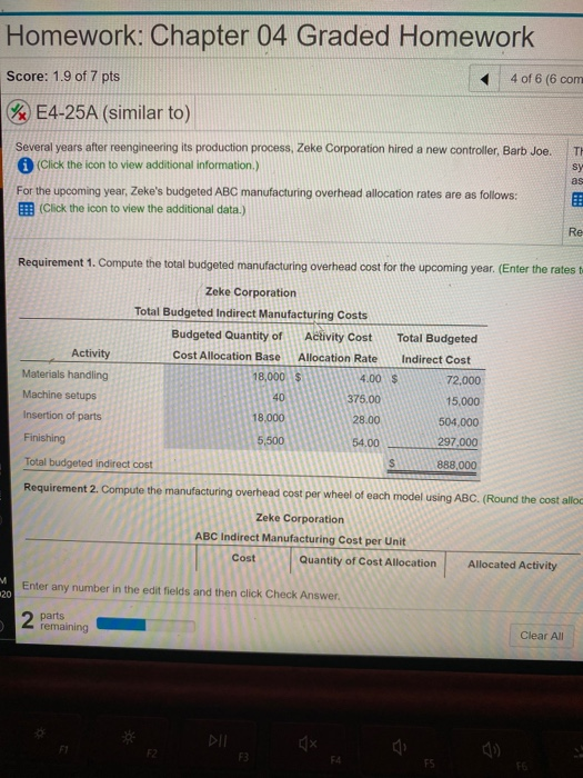Assignment score calculator picture