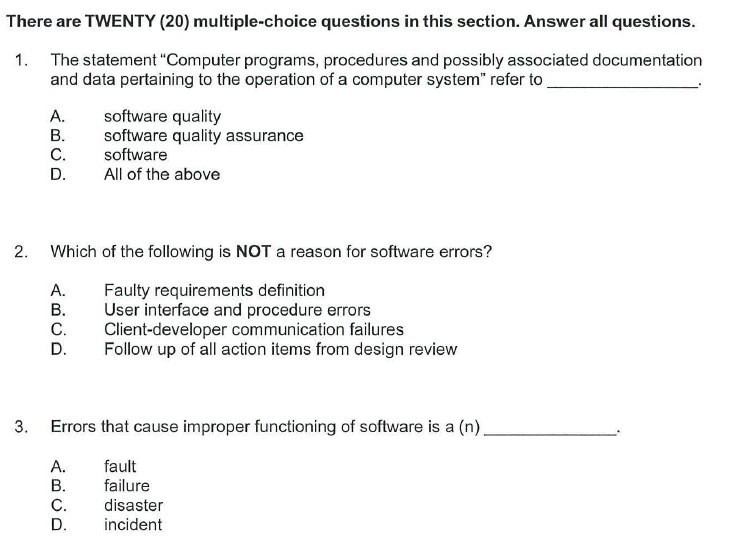 There Are Twenty 20 Multiple Choice Questions In Chegg 