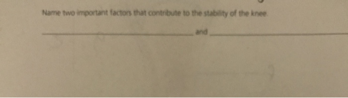 Solved Name two important factors that contribute to the | Chegg.com