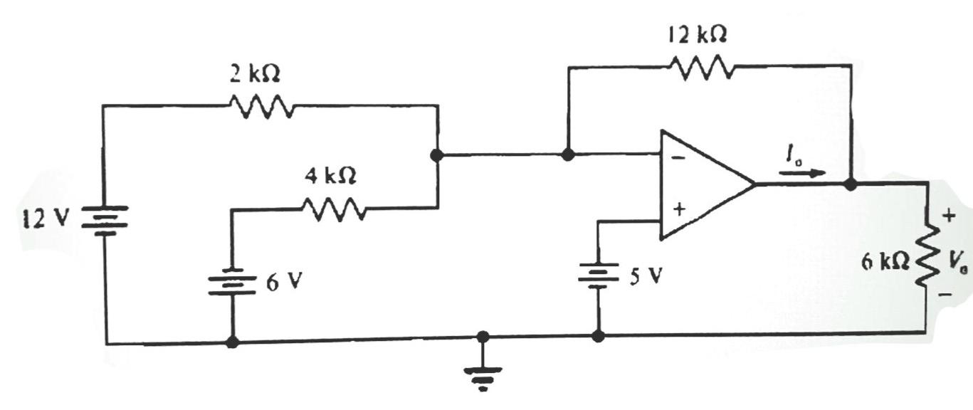 Solved Find Vo and Io | Chegg.com