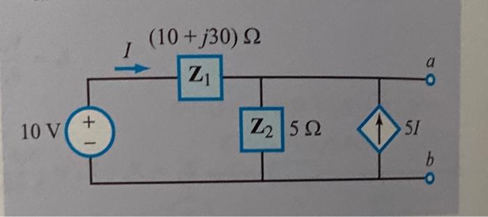 Solved Find Vth and Zth at terminals (a,b) of the following | Chegg.com
