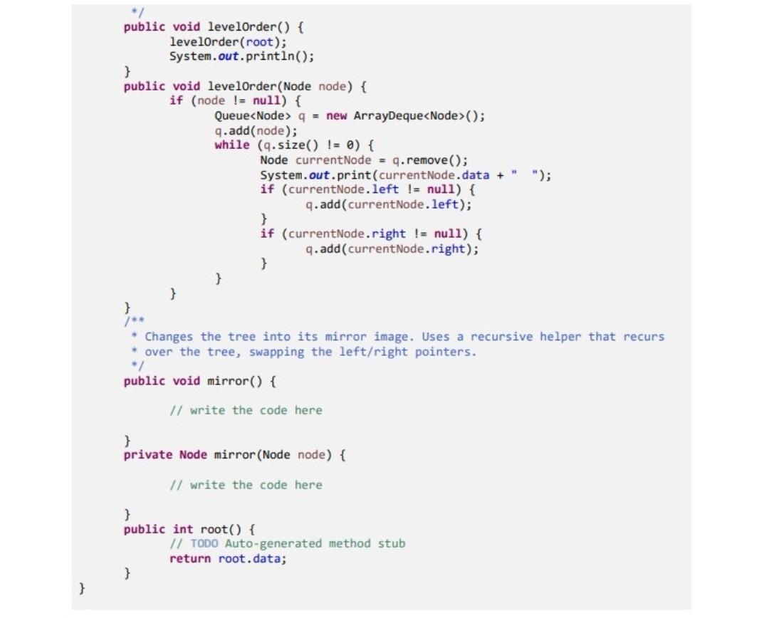 Solved Examples 1. The following program shows how a binary | Chegg.com