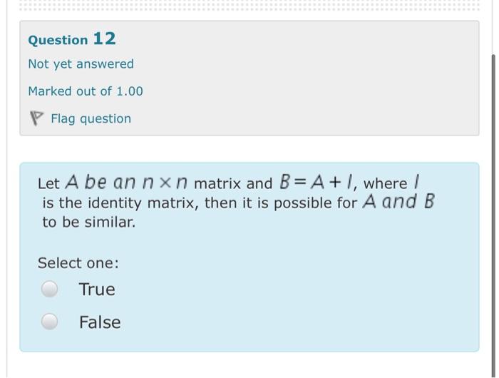Solved Question 8 Not yet answered Marked out of 1.50 P Flag | Chegg.com