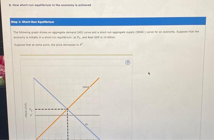 step-2-changes-in-short-run-equilibrium-the-chegg