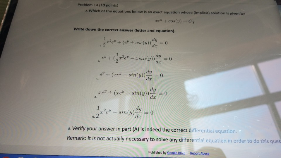 Solved Please check my answers and if I missed one, please | Chegg.com