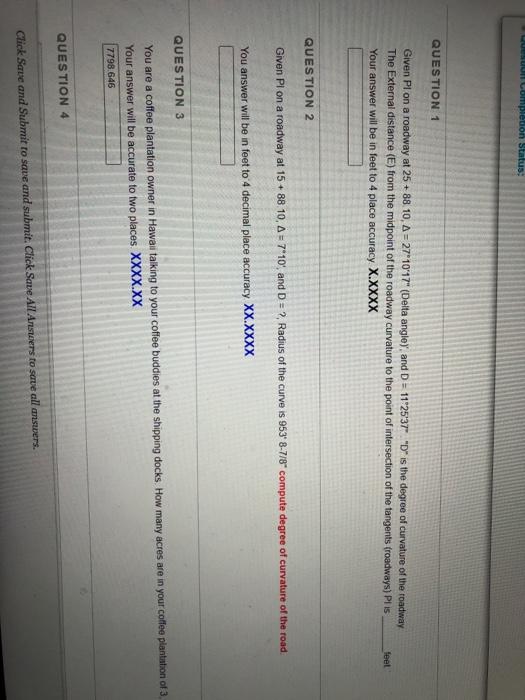 Solved Sul completion Status: QUESTION 1 Given Pl on a | Chegg.com