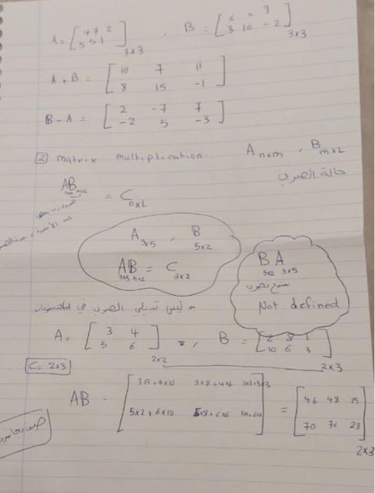 Solved B Lije! 33 3x3 AB | - - [ - + 5 ] - 2 -3 B ML Anum 2 | Chegg.com