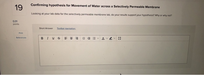 Solved Characteristics of tonicity 12 Select all that apply: | Chegg.com
