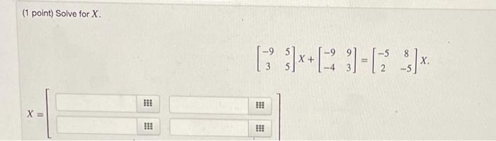 solved-1-point-solve-for-x-5-8-x-132-e-x-111-chegg