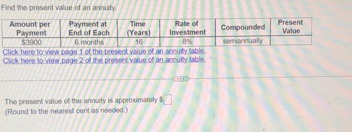 Present Value Of Annuity Table Your Go To Guide For Financial Freedom - 65cg7qz