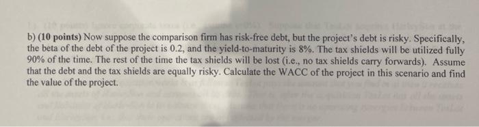 Solved Part 2: Quantitative Problems Problem 1: (20points) A | Chegg.com