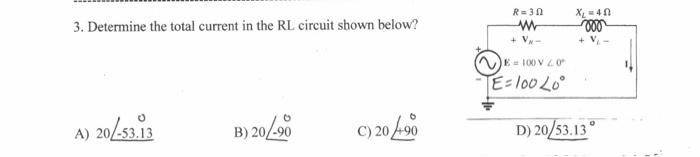 Solved 3. Determine the total current in the RL circuit | Chegg.com