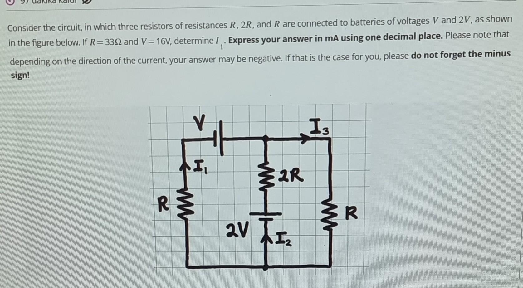 Solved Consider The Circuit, In Which Three Resistors Of | Chegg.com