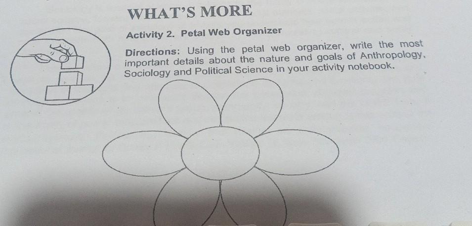 what are activities that shows the nature and goals of anthropology sociology and political science