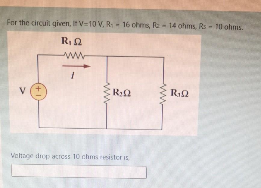 Solved For the given circuit, the voltage V = 14 V and | Chegg.com