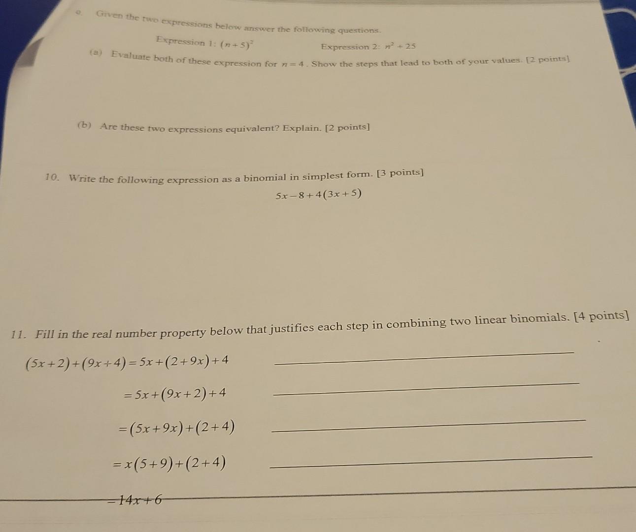 which of the following expressions is equivalent to 6 3