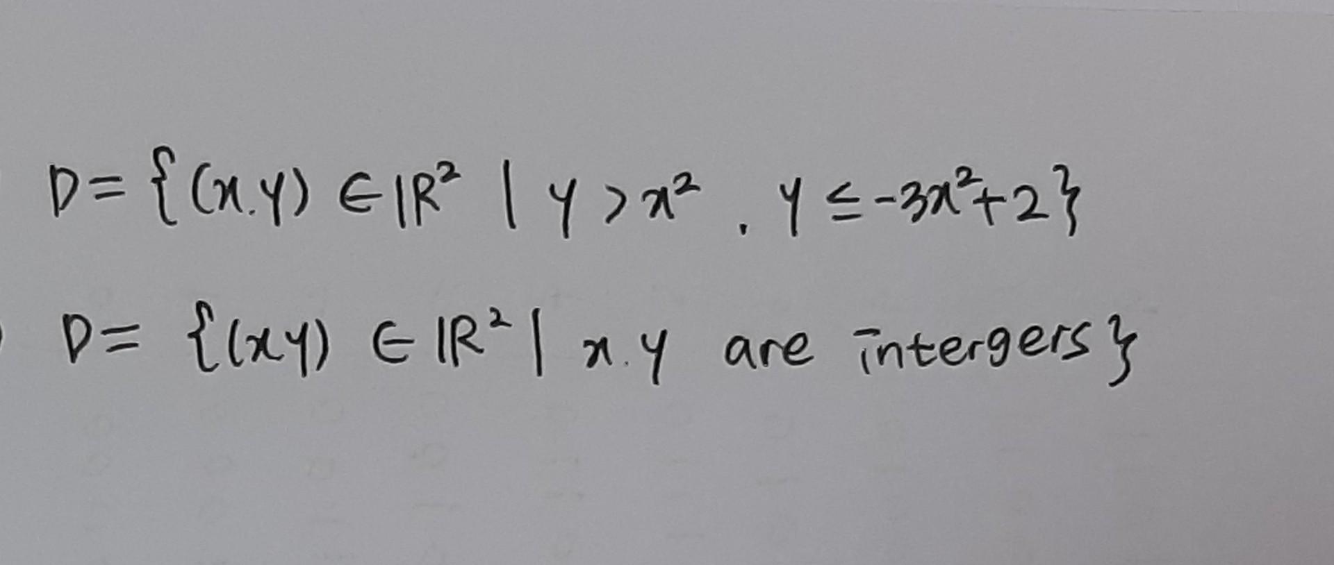 Solved Find the boundary of the set D. Is D closed? Is D | Chegg.com