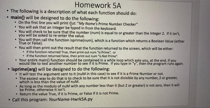 Solved Prime Numbers A prime number is a number that is only