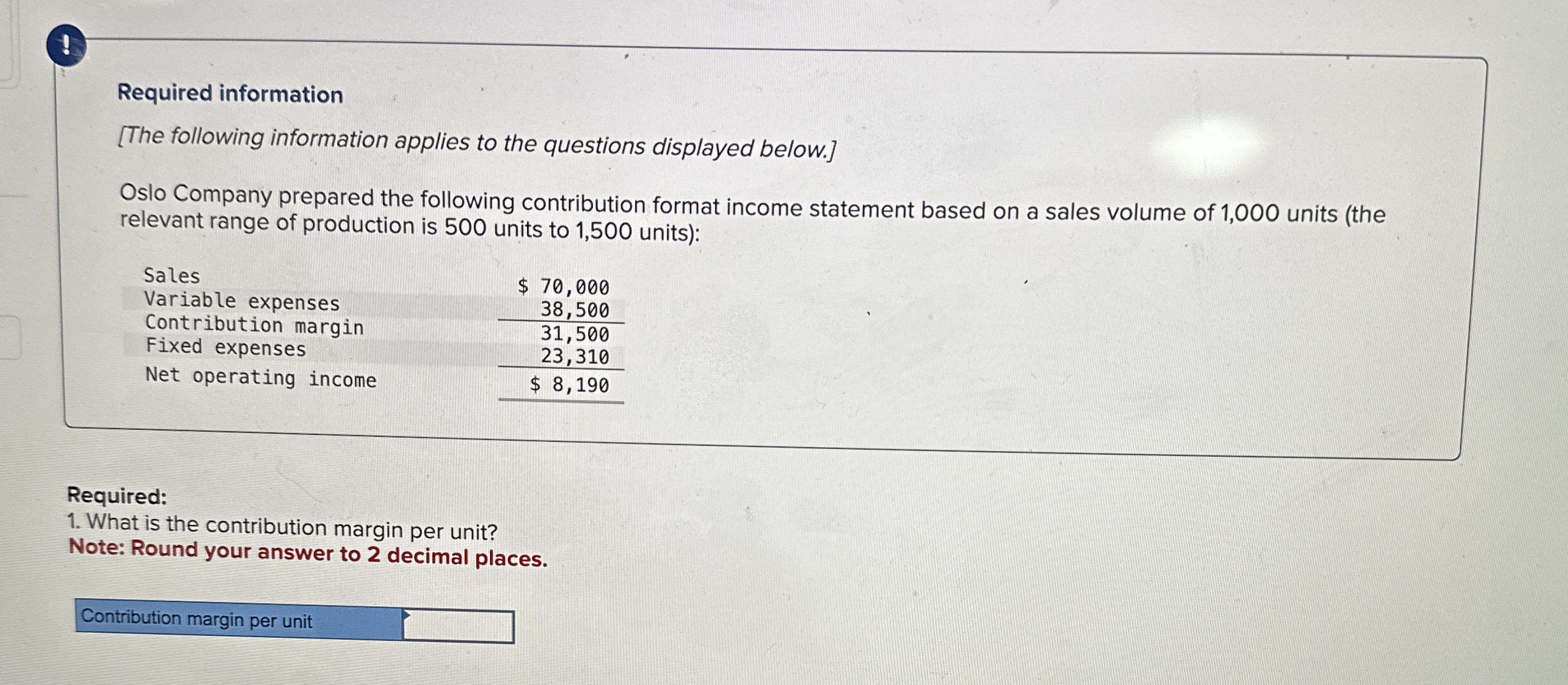 Solved 1Required information[The following information | Chegg.com