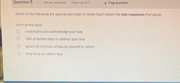 Solved Question 1 Not yet answered Points out of 1 p Flag | Chegg.com
