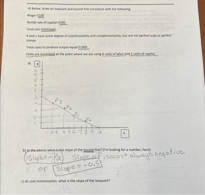 Isoquant and isocosts - Economics Help