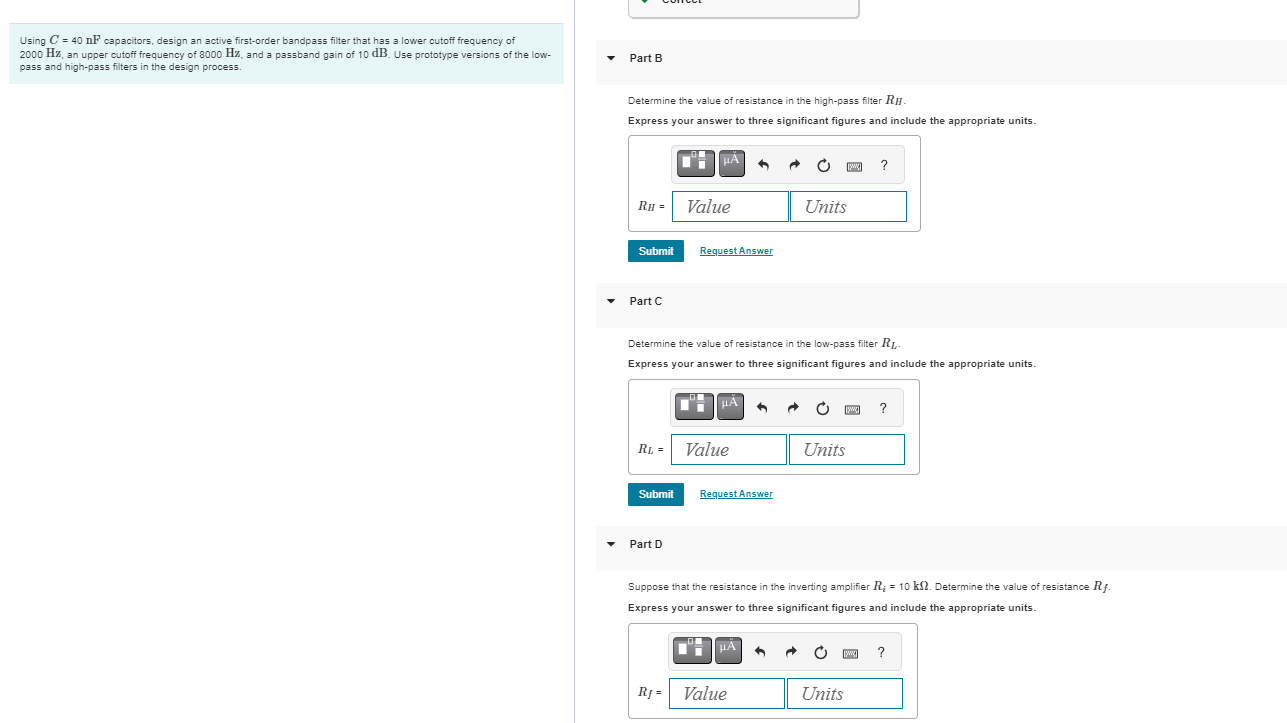 Solved SOLVE ALL THREE PARTS B,C AND D | Chegg.com