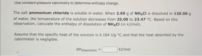 Solved Use Hess's Law To Calculate Enthalpy Change. Given | Chegg.com