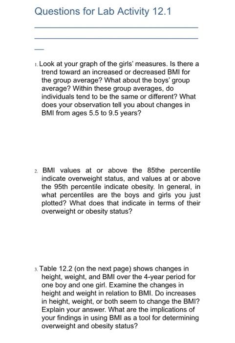 Body Composition In Childhood Purpose To Follow Chegg Com