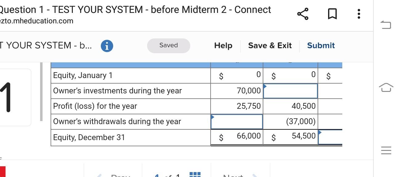 Solved T YOUR SYSTEM - B... SYSTEM - B... | Chegg.com