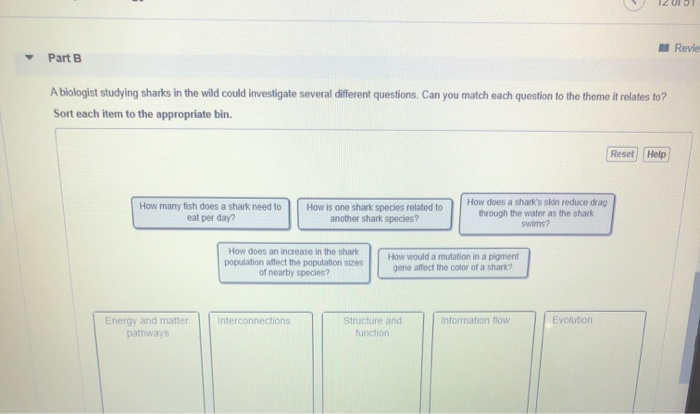 Solved Revie Part B A Biologist Studying Sharks In The Wild Chegg Solved Revie Part B A Biologist Studying Sharks In The Wild Chegg