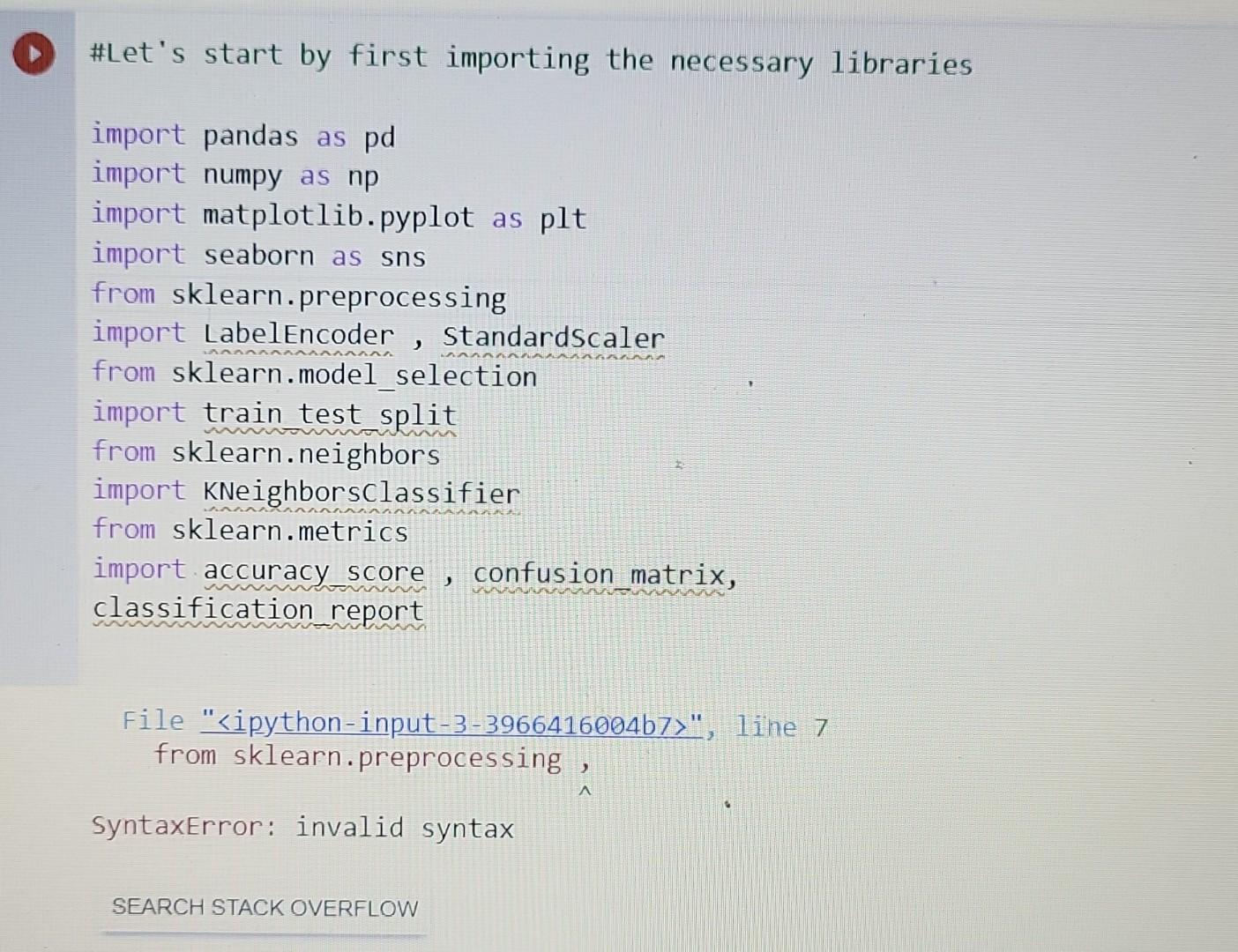 Solved \\#Let's start by first importing the necessary | Chegg.com