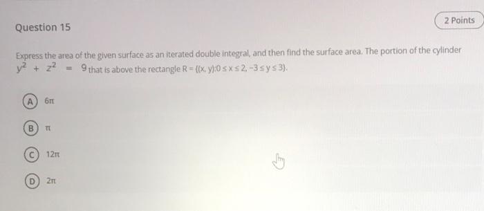 Solved 15 | Chegg.com