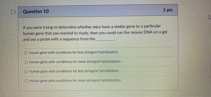 Solved 1 pts Question 8 An example of heterologous | Chegg.com