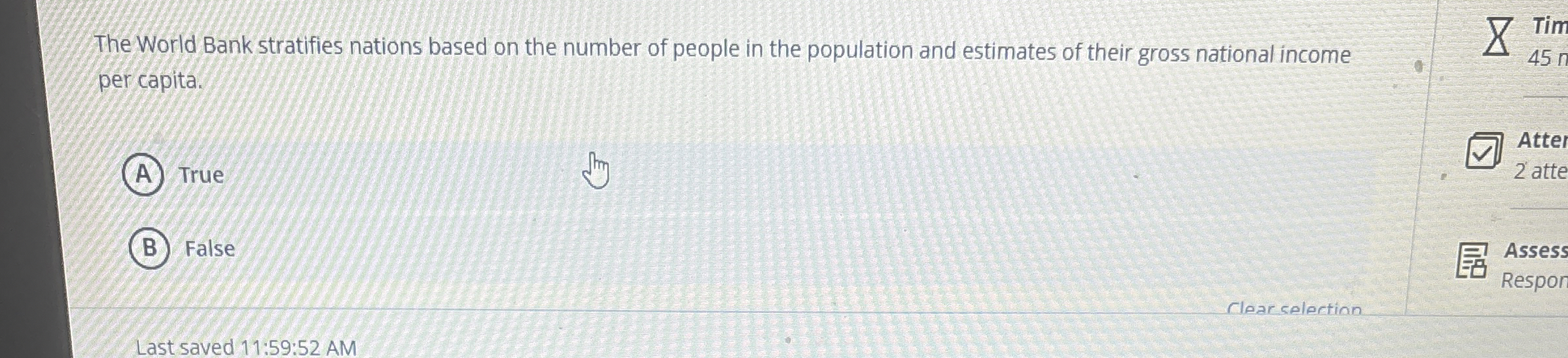 Solved The World Bank stratifies nations based on the number | Chegg.com