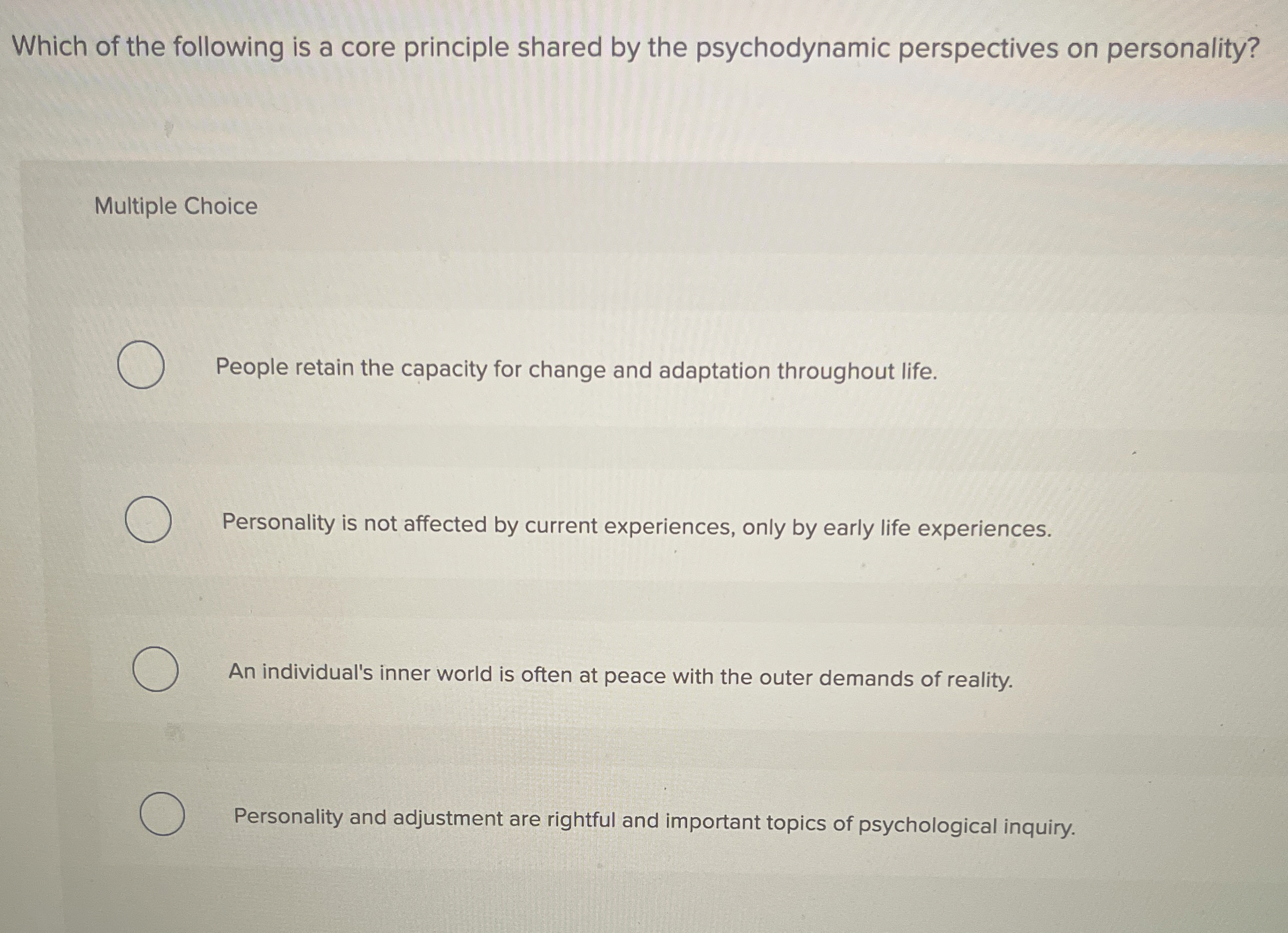 Solved Which of the following is a core principle shared by | Chegg.com