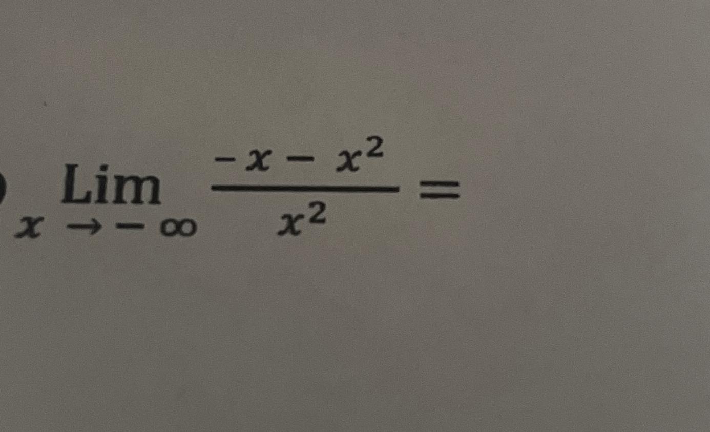 Solved limx x x2x2 chegg