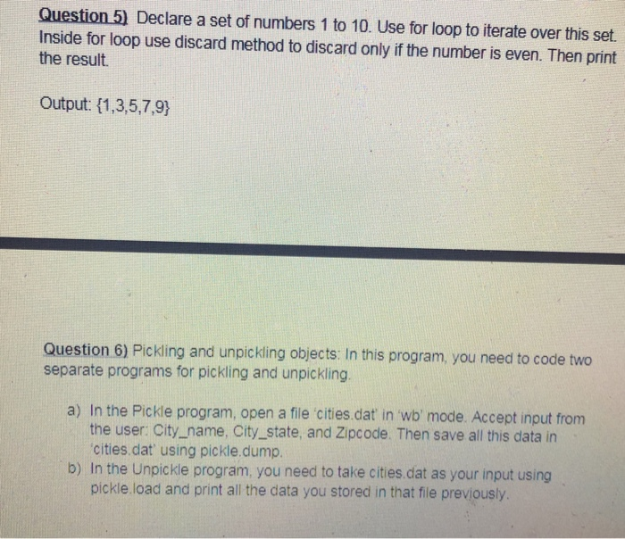 Solved please use python language instructions and show | Chegg.com