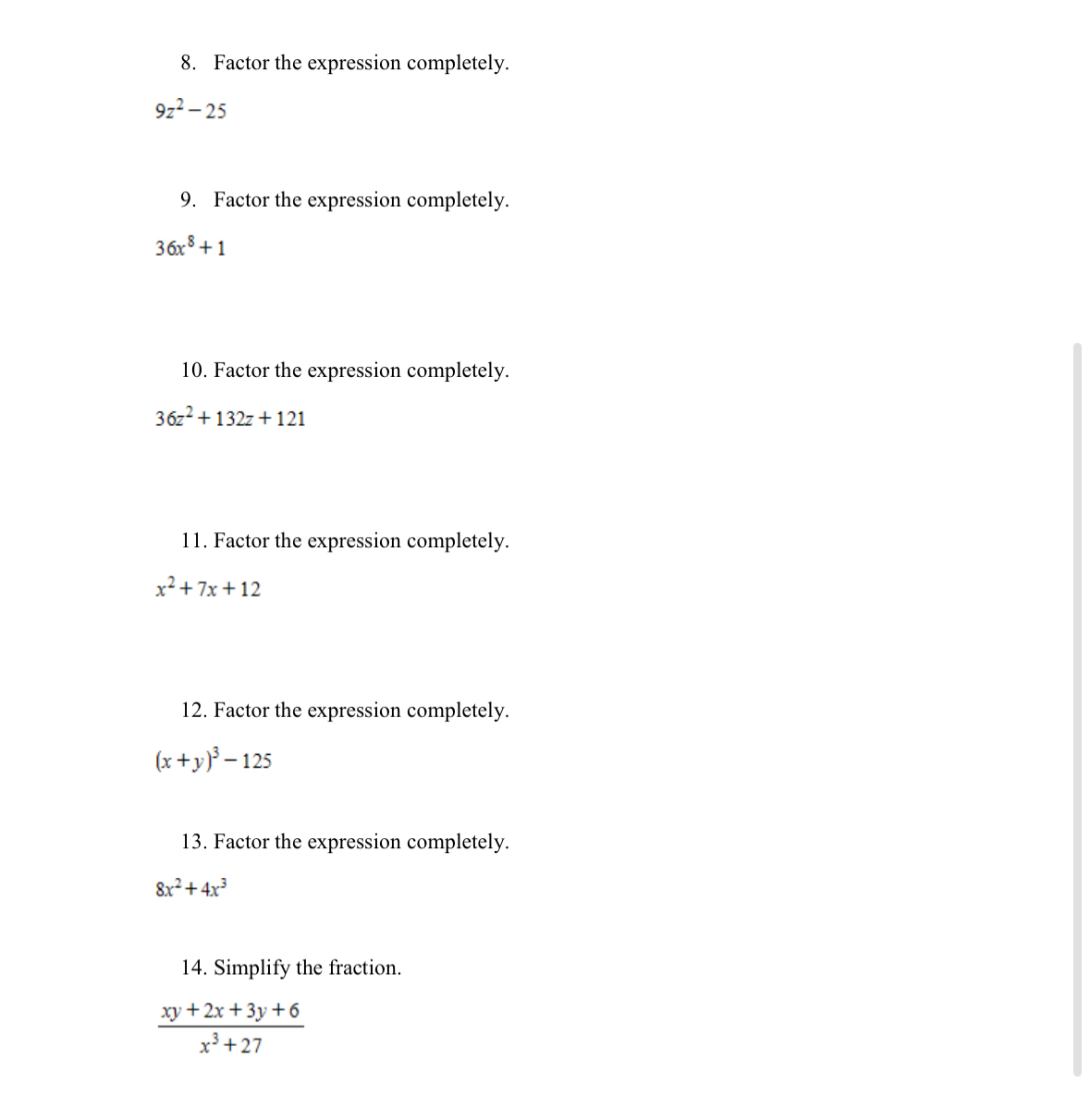 solved-factor-the-expression-completely-9z2-25factor-the-chegg