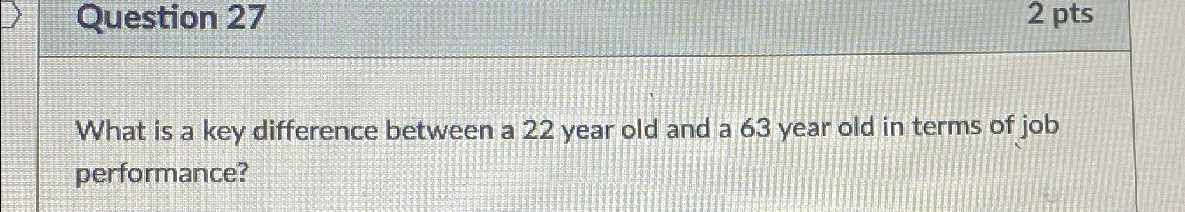Solved Question 272 ﻿ptsWhat is a key difference between a | Chegg.com