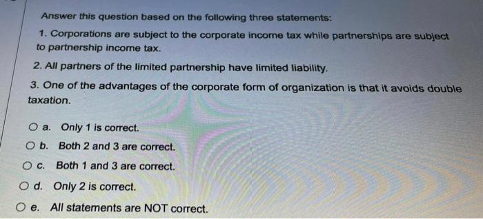 Solved Answer This Question Based On The Following Three | Chegg.com