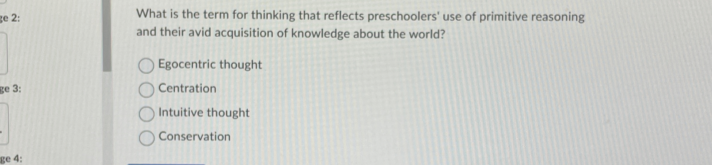 Solved What is the term for thinking that reflects | Chegg.com