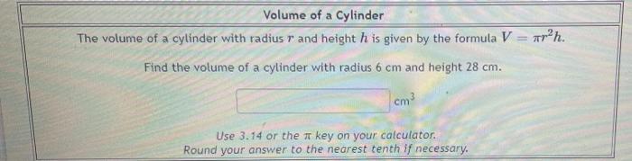 Solved The volume of a sphere with radius r is given by the | Chegg.com
