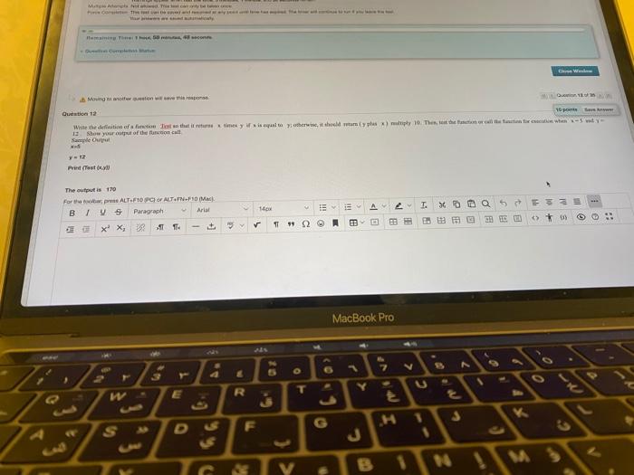 Solved Questions Write a Python Program to Calculate the | Chegg.com