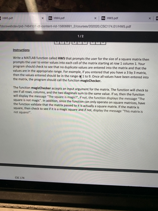 Solved HW5.pdf x Bb HW4.pdf X Bb HW3.pdf | Chegg.com
