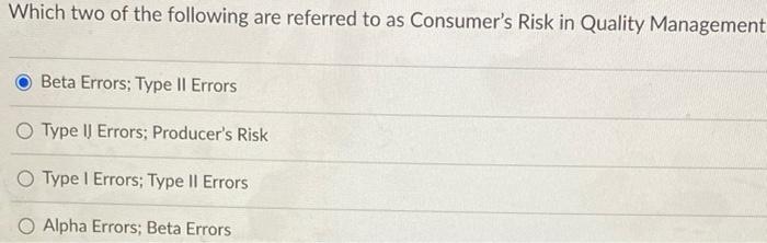 Solved Which two of the following are referred to as | Chegg.com