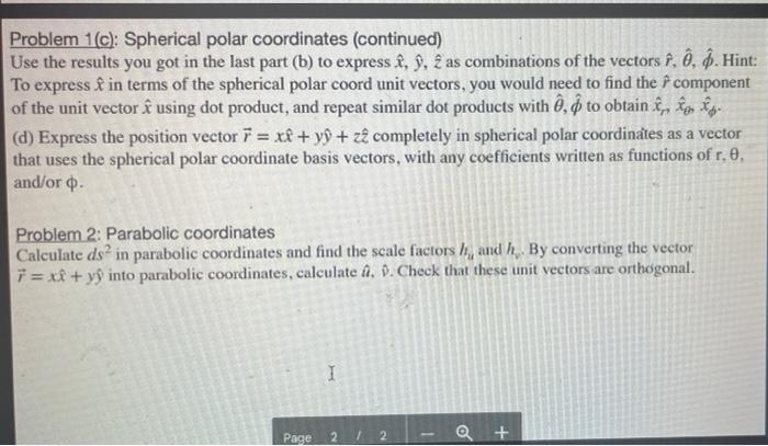 Solved x=rsin(θ)cos(ϕ)y=rsin(θ)sin(ϕ)z=rcos(θ) Here, r≥0 is | Chegg.com