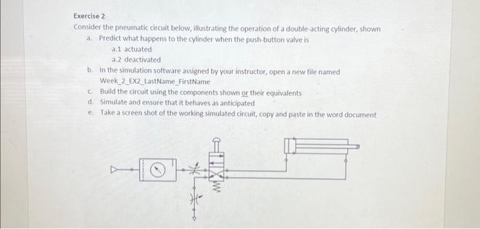 Consider The Pneumatic Circuit Shown (Figure 14.5 | Chegg.com